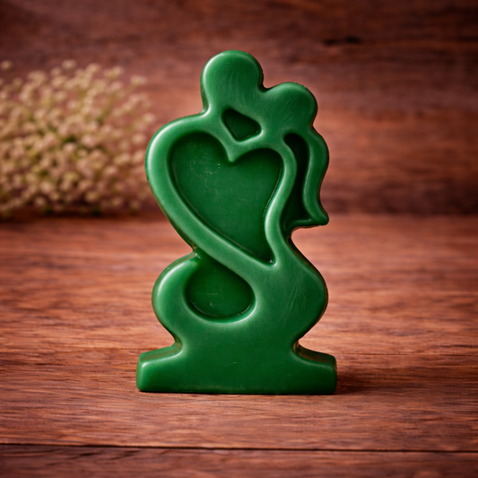 Abstract Love Couple Candle