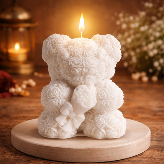 Teddy Bear Candle