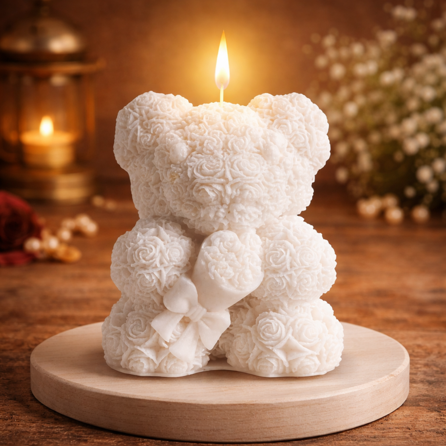 Teddy Bear Candle