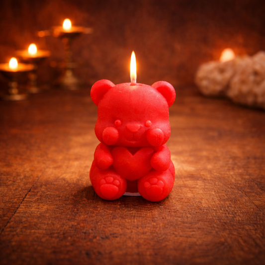 Mini Tedddy Candles