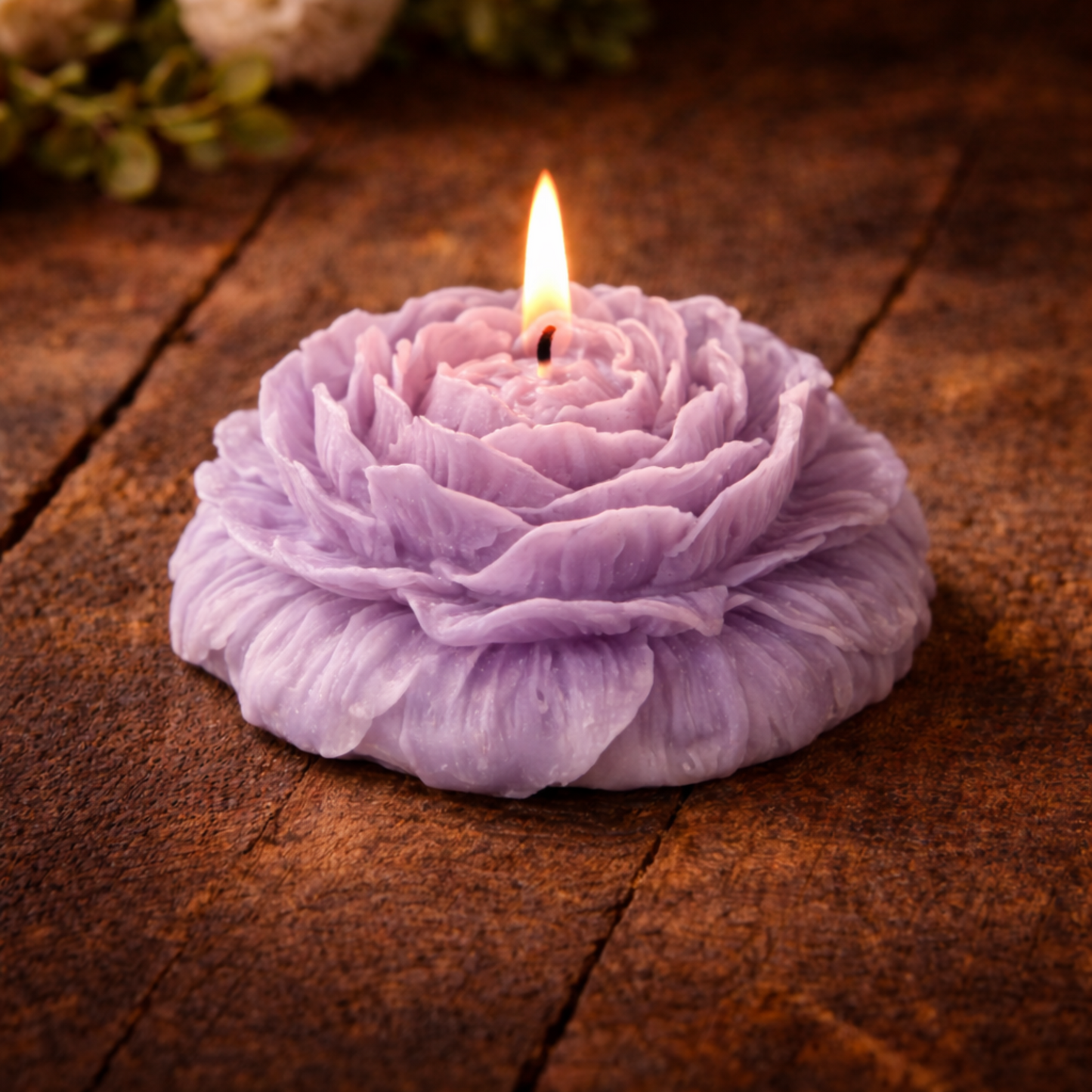 Rose Shape  Decorative Candle