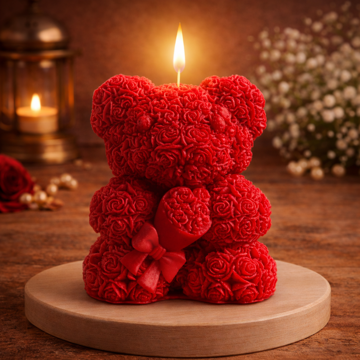 Teddy Bear Candle