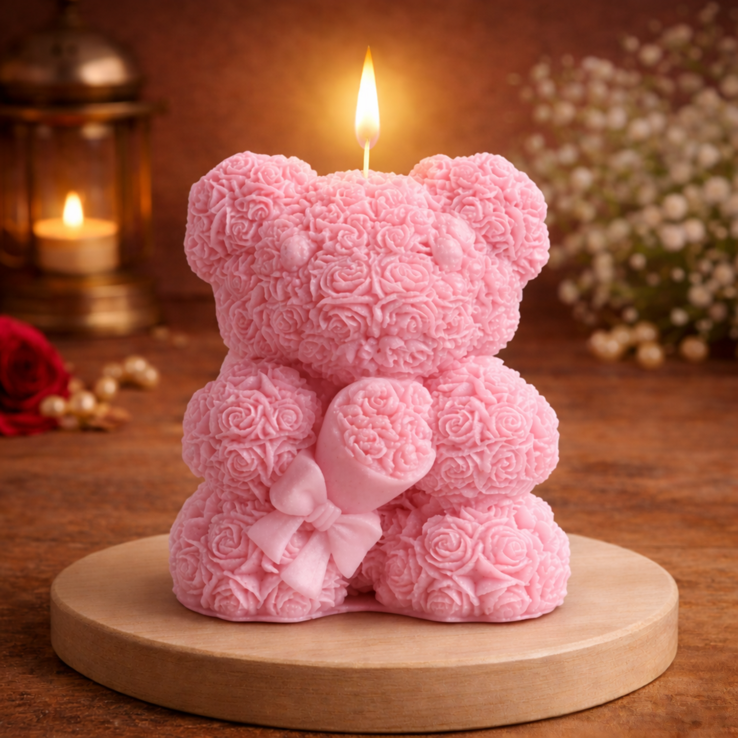 Teddy Bear Candle
