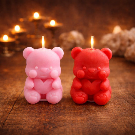 Mini Tedddy Candles